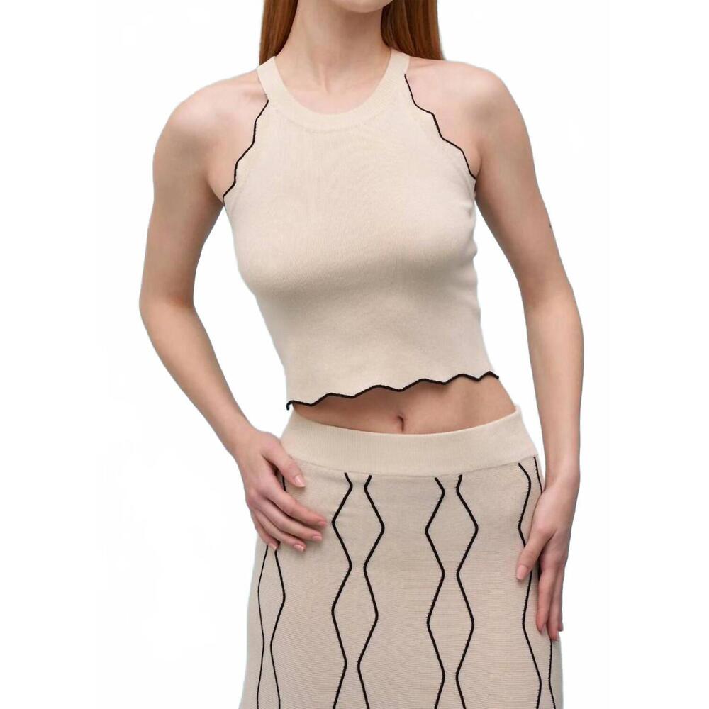 NEW ASTRID azzura top in sand